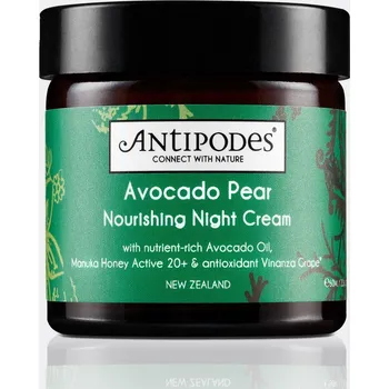 Pleťový krém Antipodes Avocado Pear noční výživný krém 60 ml