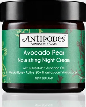 Pleťový krém Antipodes Avocado Pear noční výživný krém 60 ml