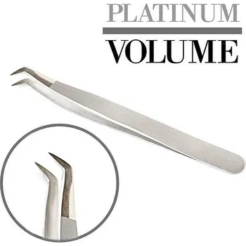 Péče o řasy a obočí Diva LASHES PINZETA PLATINUM VOLUME H