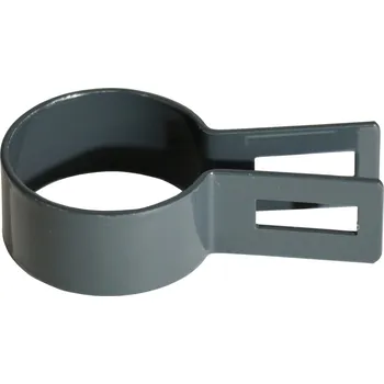 Příslušenství pro plot Objímka plotového panelu pro sloupek 42 mm, koncová, antracit