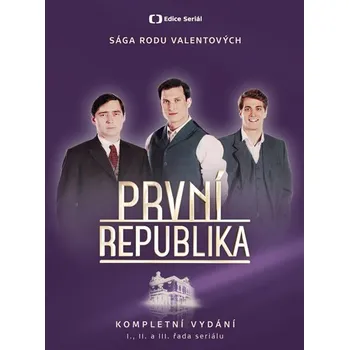 DVD film DVD První republika 1-3. série - Edice ČT (2018) 14 disků