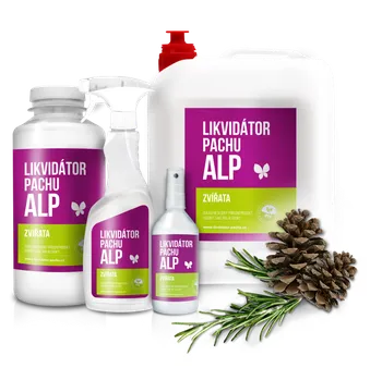ALP Likvidátor pachu zvířata 5000 ml borovice