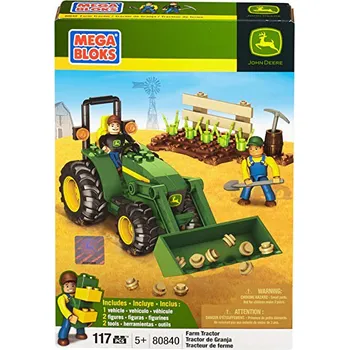 ostatní stavebnice Mega Bloks John Deere Farmářský Traktor (Stavebnice)