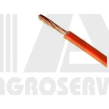 elektrický kabel kabel CYA 1x1mm - oranžový