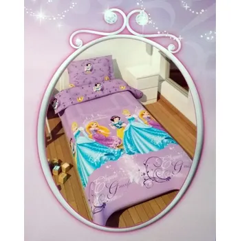 Povlečení JERRY FABRICS Povlečení Princezny 140/200, 60/70 65109