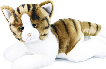 Plyšová hračka Rappa Plyšová kočka ležící 50 cm