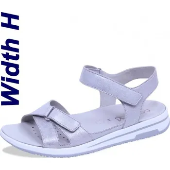 Dámské lodičky Caprice dámské sandály 9-28610-20 Barva: stříbrná, Velikost: 40, Šíře podešve: H