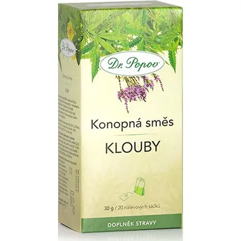 Čaj Dr. Popov Konopná směs Klouby 20x 1,5 g