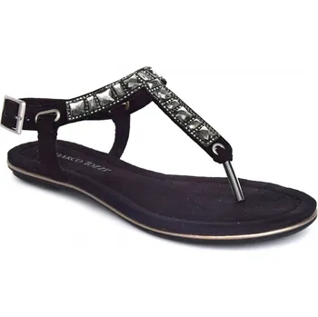 Dámské sandále Letní sandály Marco Tozzi 2-28112-26 Barva: černá, Velikost: 37