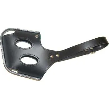 Náhubek pro psa Chopo Kožený náhubek č.2 špic