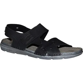 Pánské polobotky Vyrobeno v EU Arizona pánské sandály 0038-18 Barva: černá, Velikost: 44