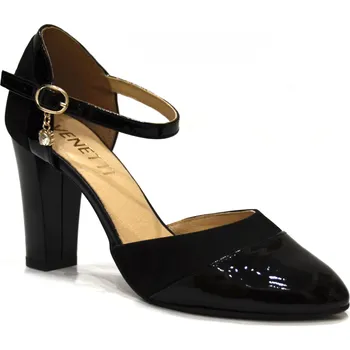 Dámské lodičky Společenská obuv Venetti 942 Barva: černá, Velikost: 37