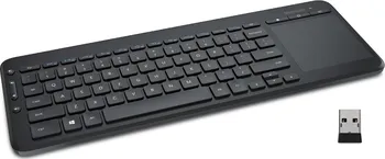 Klávesnice Microsoft All-in-One Media Keyboard CZ/SK černá