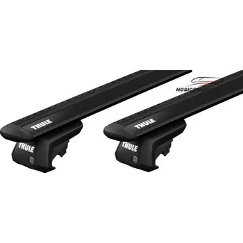 Příčníky Thule 7104 + 7113B na vozidla s podélníky (Thule WingBar Evo black 7104 + 7113B)
