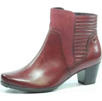 Dámské lodičky Caprice kotníková obuv 9-25337-27 Barva: vínová, Velikost: 37,5, Šíře podešve: H