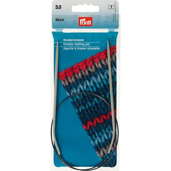 Příze Kruhové pletací jehlice Prym 60 cm, velikost 3,0