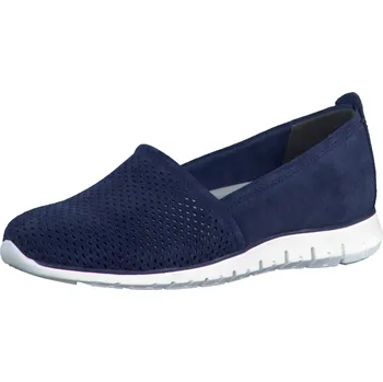 Dámské lodičky Marco Tozzi dámské mokasíny 2-24709-28 Barva: modrá, Velikost: 38