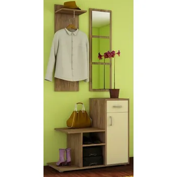 Předsíňová stěna, předsíň Mika - Moderní předsíňová stěna