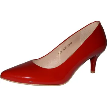 Dámské lodičky Kati dámské lodičky 1475 Barva: červená, Velikost: 37