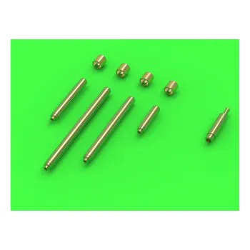 Plastikový model Master 1/32 P-38 Lightning - late armament (.50 cal Brownings with covered cooling jackets & late 20mm cannon tips)