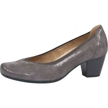 Dámské lodičky Caprice dámské lodičky 9-22300-29 Barva: antracitová, Velikost: 37,5, Šíře podešve: H