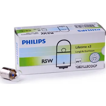 Povinná bezpečnostní výbava žárovka 12V 5W BA15s LongLife EcoVision-3x delší životnost