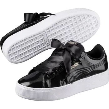 PUMA Vikky Platform Ribbon W Black 37 Zbozi.cz