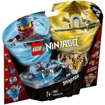 Stavebnice LEGO LEGO Ninjago 70663 Spinjitzu Nya a Wu