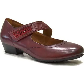 Dámské lodičky Dámská obuv Jana 8-24303-25 Barva: červená, Velikost: 38, Šíře podešve: H