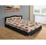 Nabytekmorava Levná postel s úložným prostorem Apollo 200x120 Barva: černá/bordo