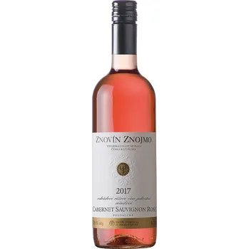 Víno Znovín Cabernet Sauvignon rosé 2017 jakostní víno 0,75 l