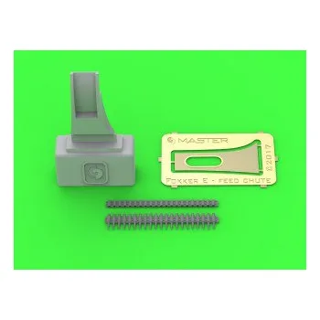 Plastikový model Master 1/32 Fokker E.II/E.III (Early) - ammunition feed chute with belt for LMG 08 Spandau (for Wingnut Wings kit)