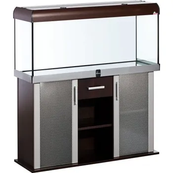 Akvárium Diversa Akvárium set MODERN 375 l rovný LED DIVERSA buk