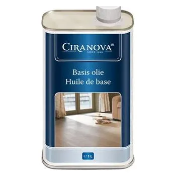 Olej na dřevo Ciranova Parketový olej strukturní v 1L (BASICOIL) tvrdý olej na parkety