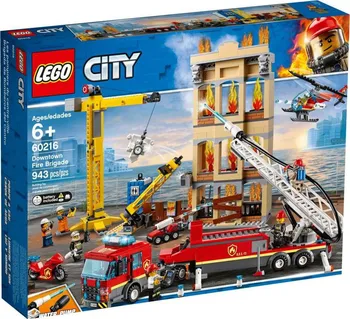 Stavebnice LEGO LEGO City 60216 Hasiči v centru města