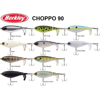 Nástraha Wobler Berkley Choppo 9 cm/14 g barva: Black Chrome