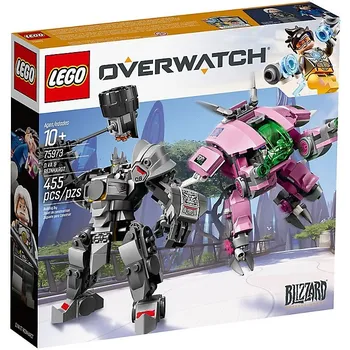 LEGO Overwatch 75973 D.Va a Reinhardt Stavebnice LEGO LEGO Overwatch 75973 D.Va a Reinhardt