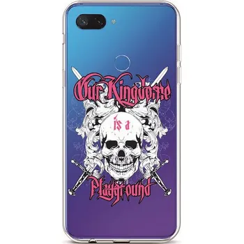 Pouzdro na mobilní telefon Kryt Xiaomi Mi 8 Lite silikon Playground (obal neboli pouzdro na Xiaomi Mi 8 Lite)