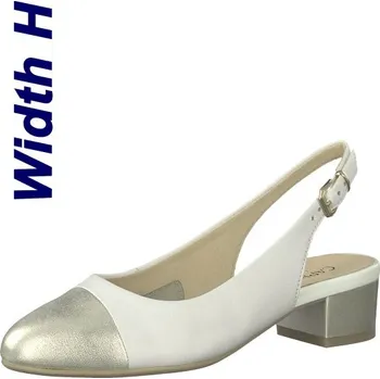 Dámské lodičky Caprice dámské lodičky 9-29502-20 Barva: bílá, Velikost: 38,5, Šíře podešve: H