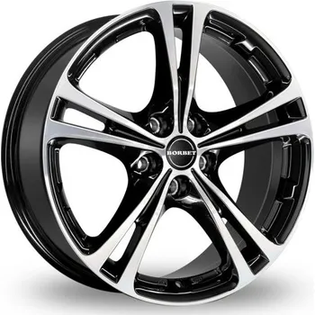 Alu kolo Borbet XL black 7,5x17 5x108 ET40
