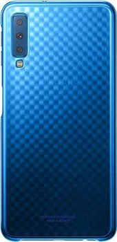 Pouzdro na mobilní telefon Samsung Gradation Case pro Galaxy A7 2018 modré