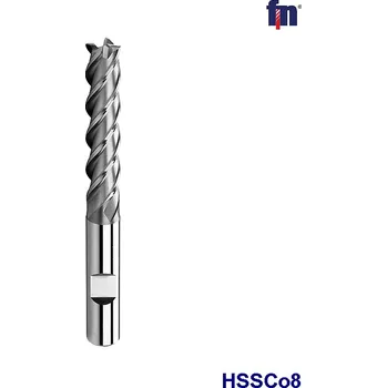 Příslušenství k frézce Fréza válcová čelní 6břitá dl.s HSSCo8 D32x106x186 (Fréza válcová čelní DIN844L HSSCo8 Dxl 32x106x186)