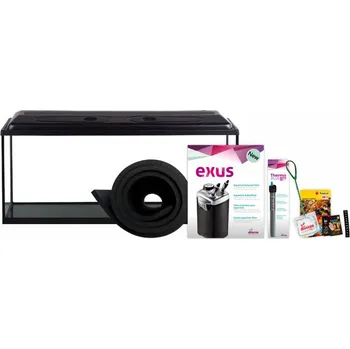 Akvárium Diversa Akvárium set STARTUP 120 vypouklý 240l LED EXPERT DIVERSA