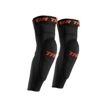 Chrániče loktů THOR COMP XP BLACK ELBOW GUARD, Velikost S / M