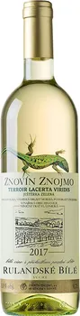 Víno Znovín Rulandské bílé 2017 pozdní sběr 0,75 l