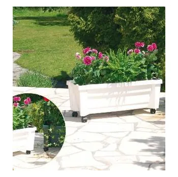 Lukland Lukland Truhlík se zavlažovacím systémem a kolečky ''Calypso'' zelená