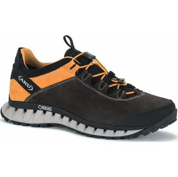 Pánská treková obuv AKU Climatica Suede GTX Antracite/Yellow