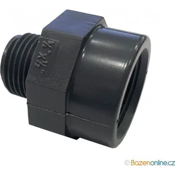 PVC Redukce ½“ x ¾“ vnější x vnitřní závit