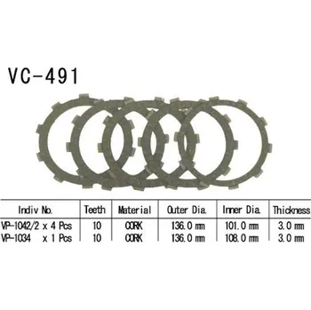 Kyoto Sada spojkových lamel 125 Eliminator