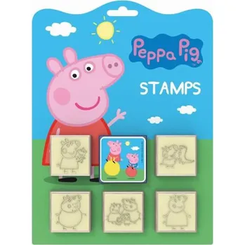 Dětské razítko JIRI MODELS Razítko 5 ks Prasátko Peppa